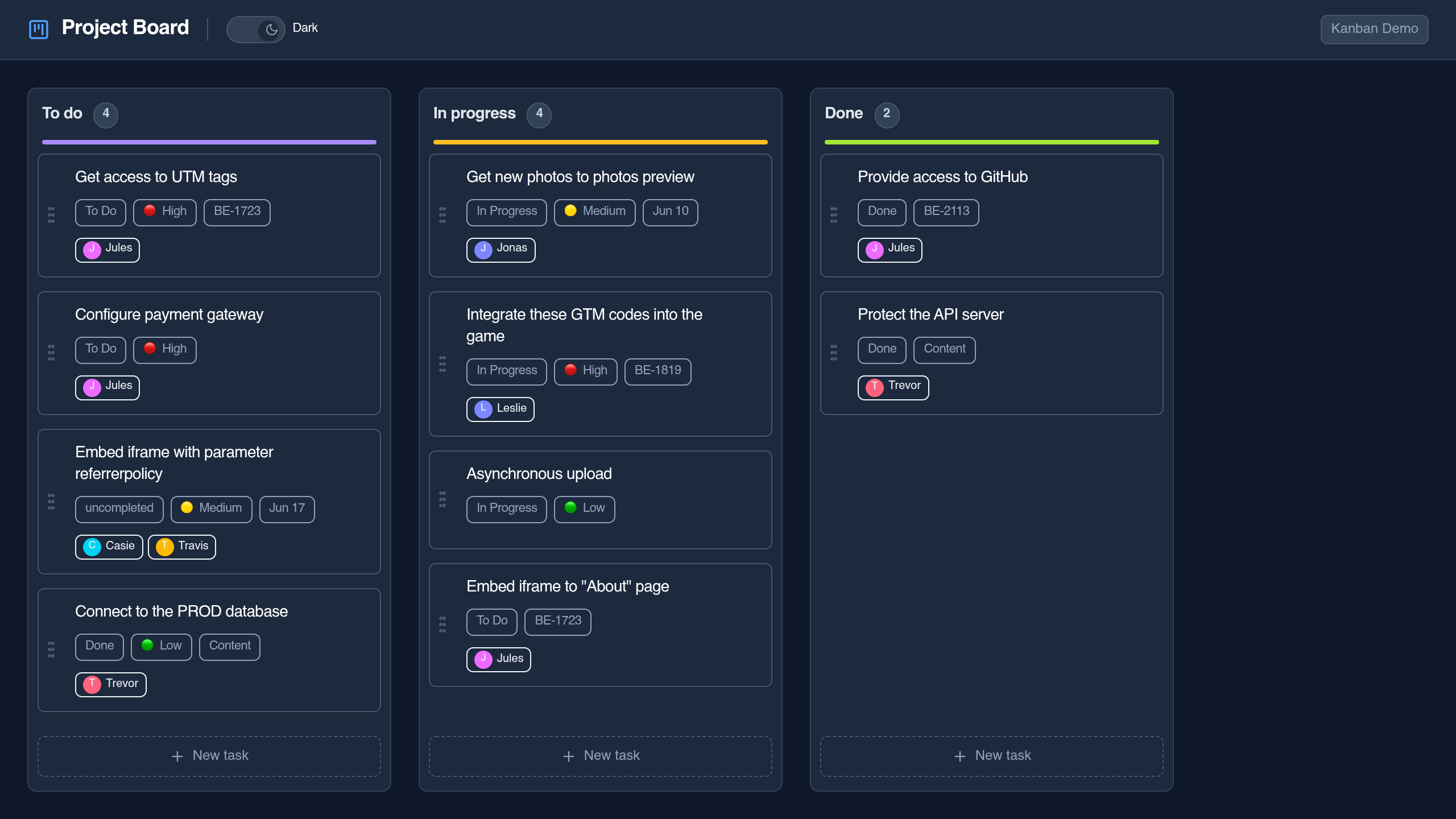 Kanban Minimal